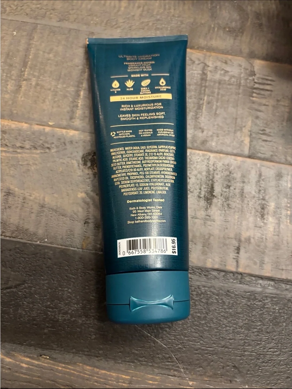 Bath & Body Works Moonlit Martini Ultimate Hydration Body Cream 8 oz New Discont